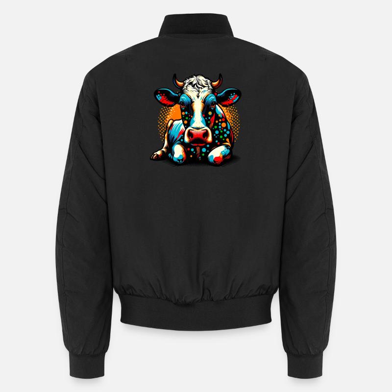 Kuh Unisex Bomberjacke