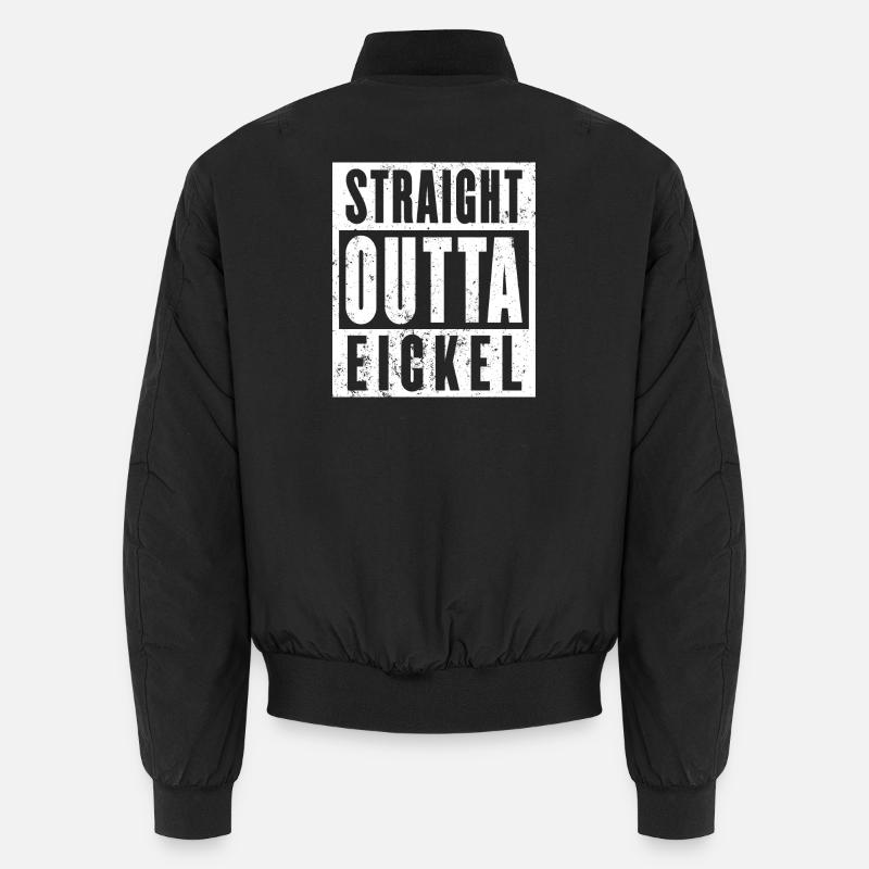 Eickel, Ruhrgebiet, Ruhrpott, Wanne-Eickel - Unisex Bomberjacke - Schwarz