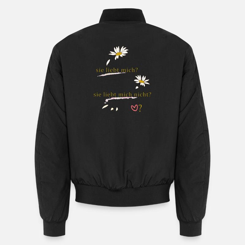 Elle m’aime, elle ne m’aime pas ? Bomber unisexe