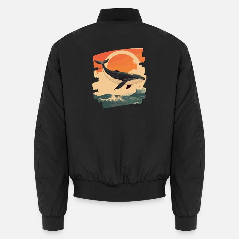 Baleine Bomber unisexe