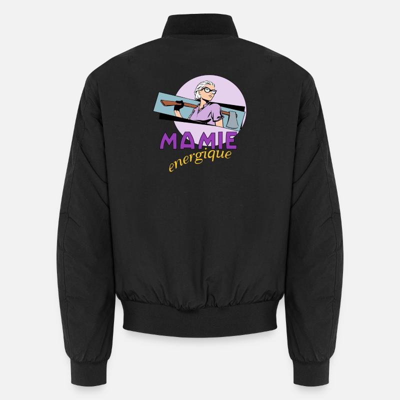 Mamie énergique Bomber unisexe