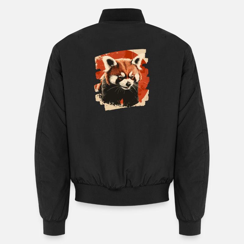 Roter Panda Unisex Bomberjacke
