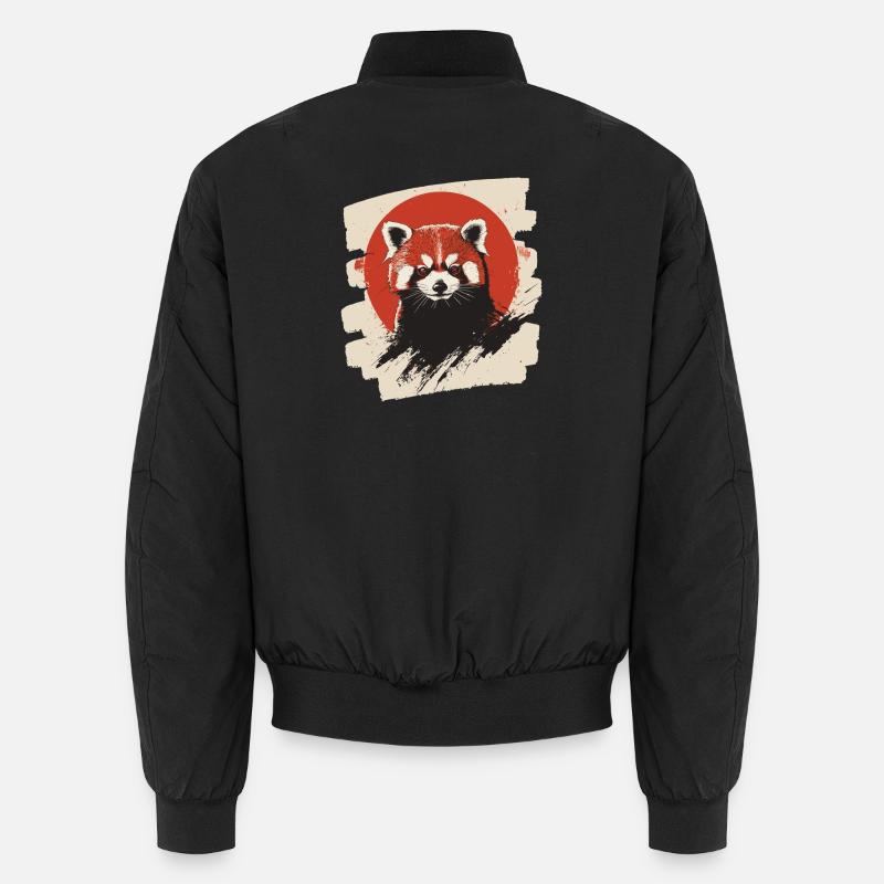 Roter Panda Unisex Bomberjacke