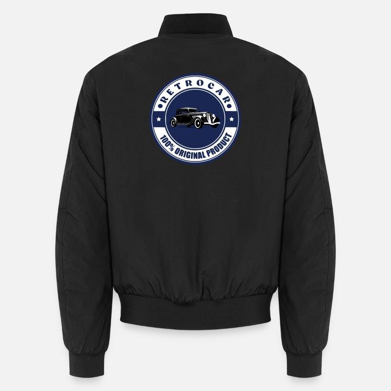 Retro-Auto Unisex Bomberjacke