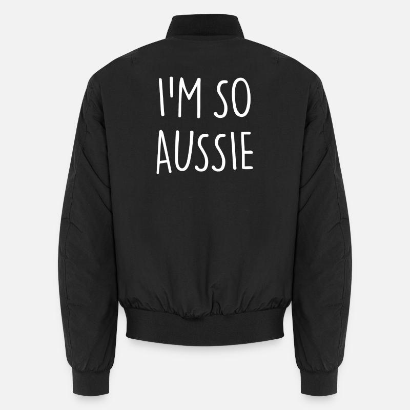 JE SUIS TELLEMENT AUSTRALIEN Australie Bomber unisexe