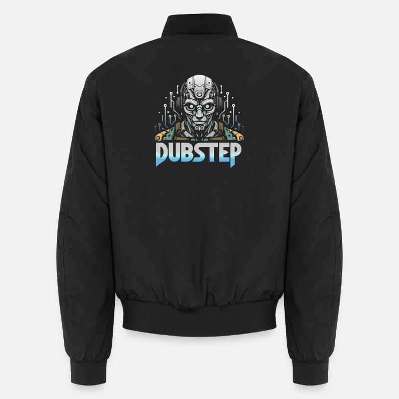 Dubstep Cyborg - Unisex Bomberjacke - Schwarz