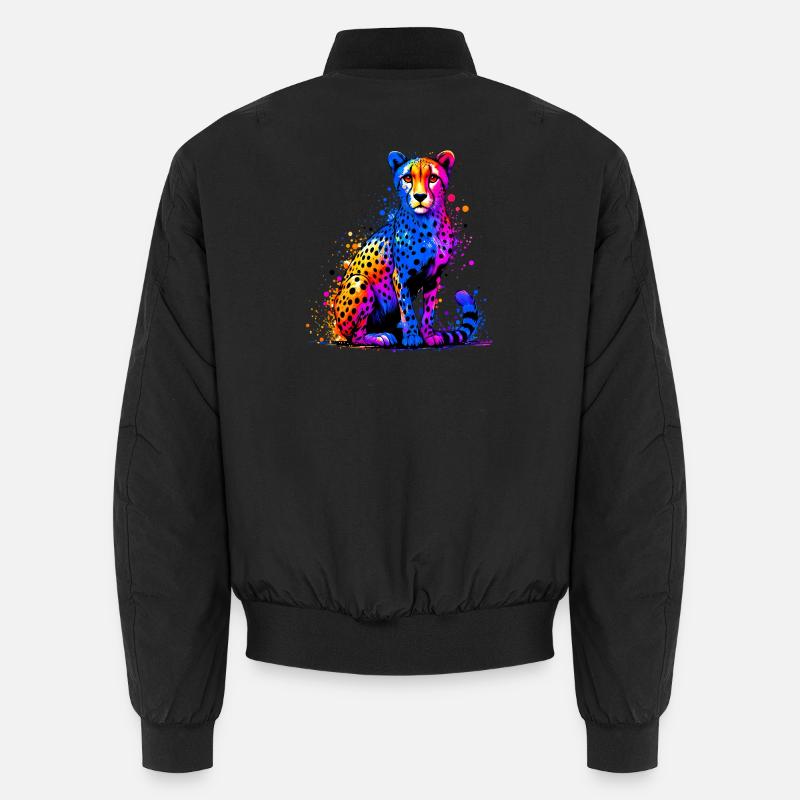 Cheetah Unisex Bomber Jacket