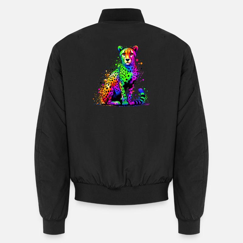 Cheetah Unisex Bomber Jacket