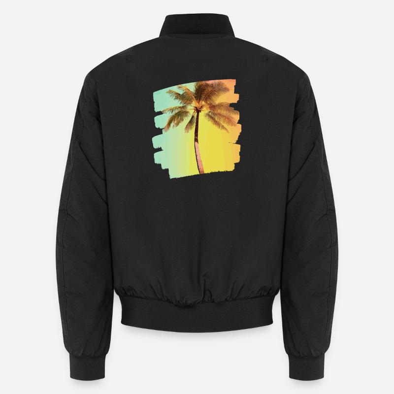 Palm tree Unisex Bomber Jacket