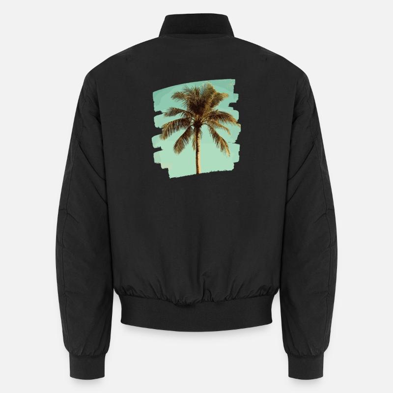 Palm tree Unisex Bomber Jacket