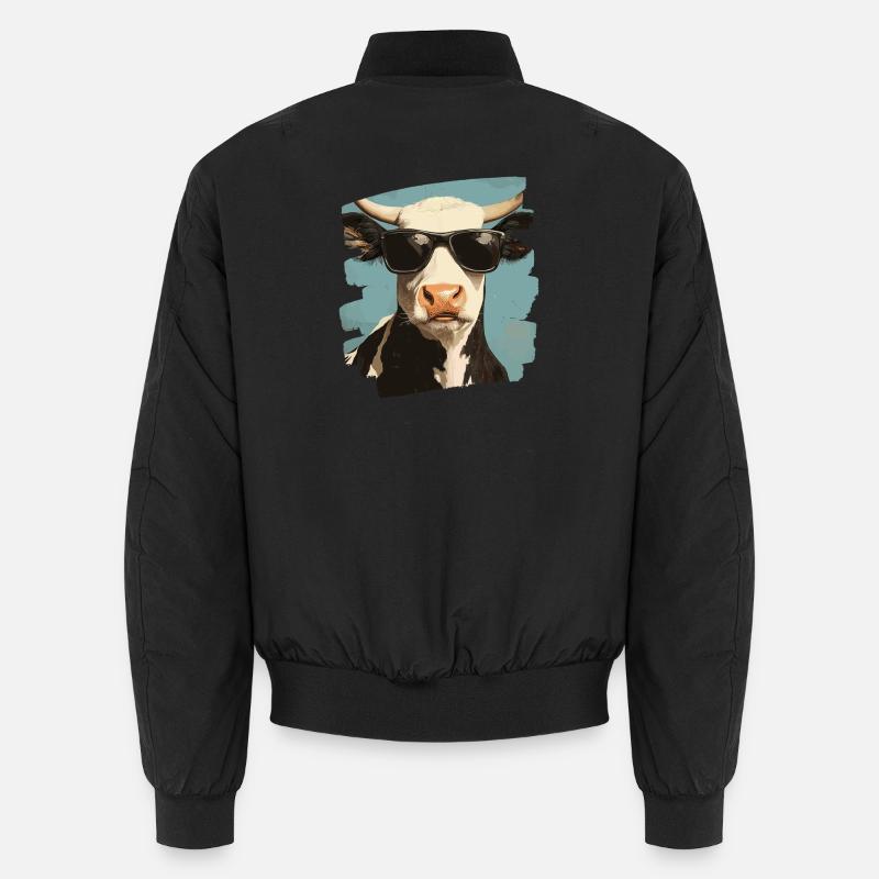 Kuh Bauer Unisex Bomberjacke