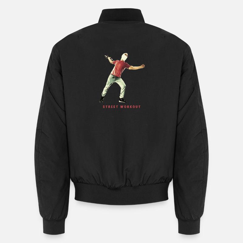 Street Workout ohne Gewicht Unisex Bomberjacke