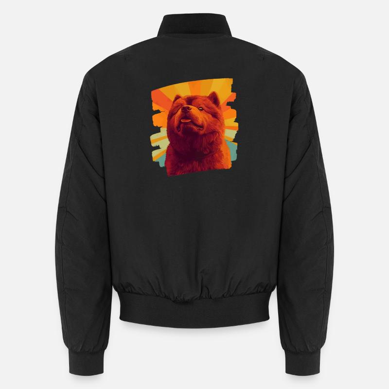 Chow Chow Bomber unisexe