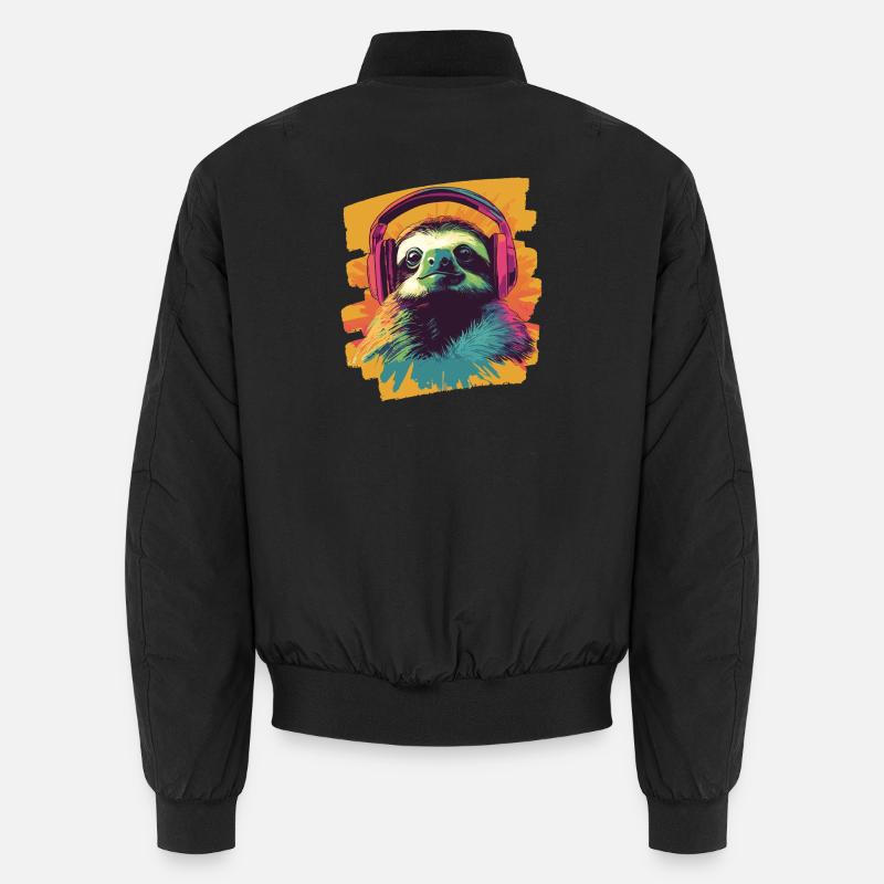 Paresse - Bomber unisexe - noir