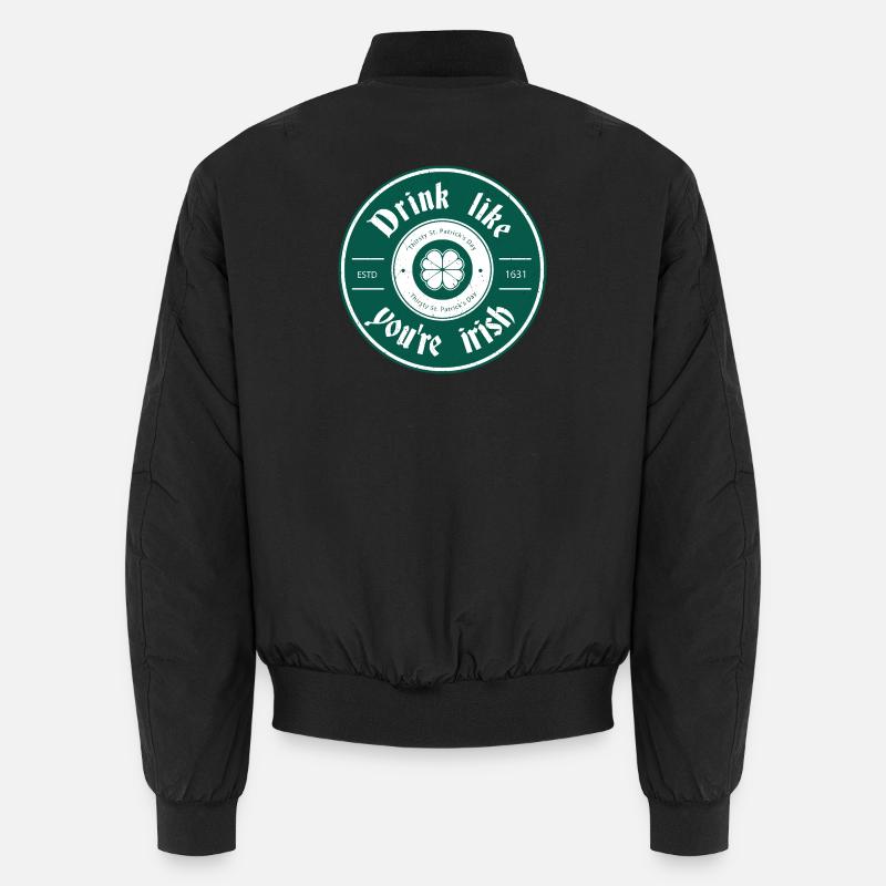 La Saint-Patrick Bomber unisexe