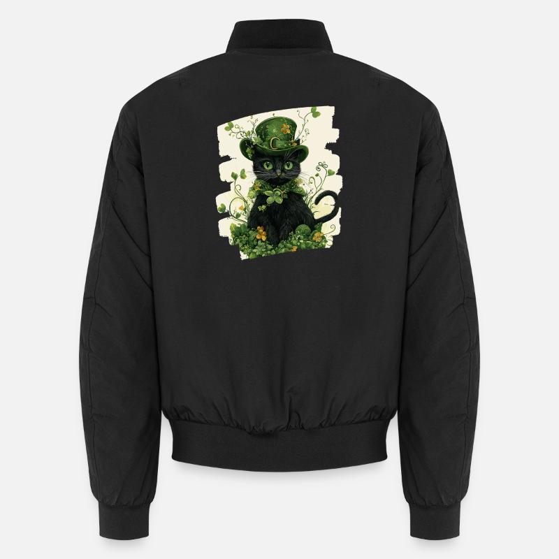Chat de la Saint-Patrick Bomber unisexe