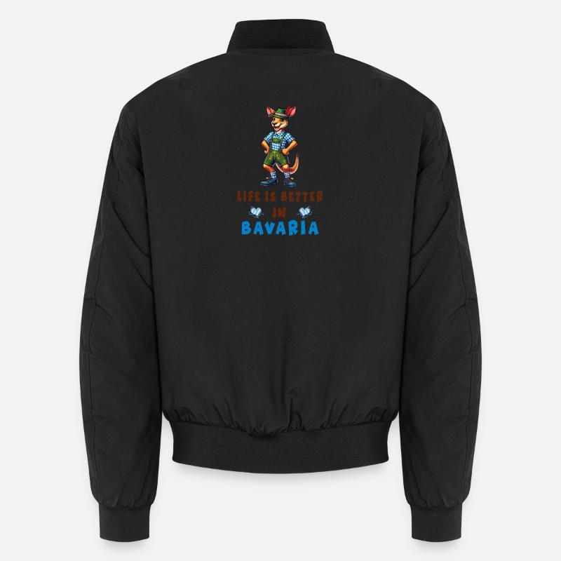 Bavarian kangaroo Unisex Bomber Jacket
