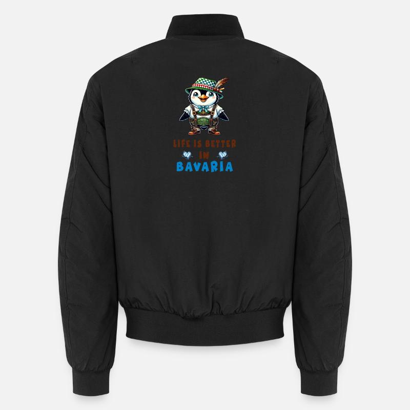 Bayerischer Pinguin Unisex Bomberjacke