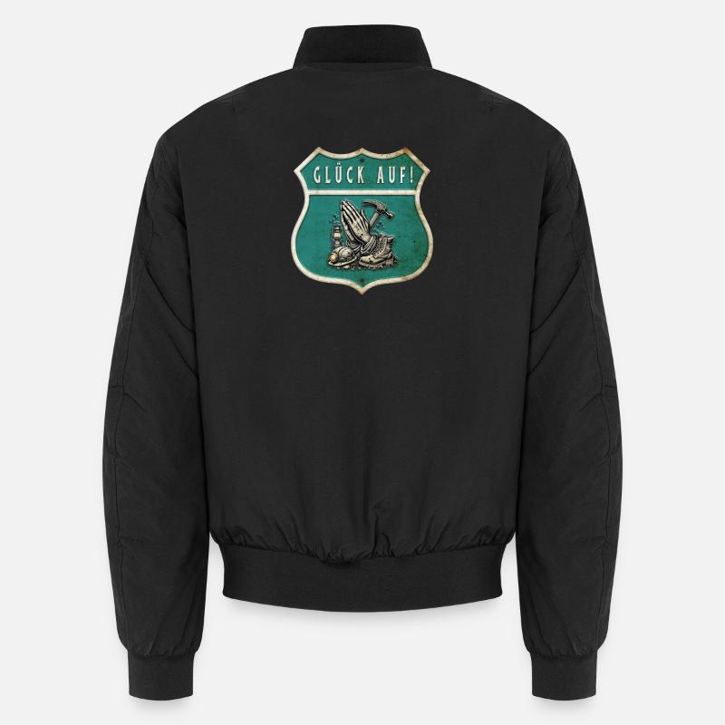 Mining – Faith & Work Unisex Bomber Jacket