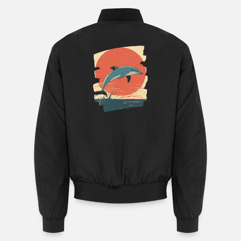 Dolphin Unisex Bomber Jacket