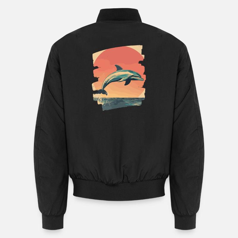 Dolphin Unisex Bomber Jacket