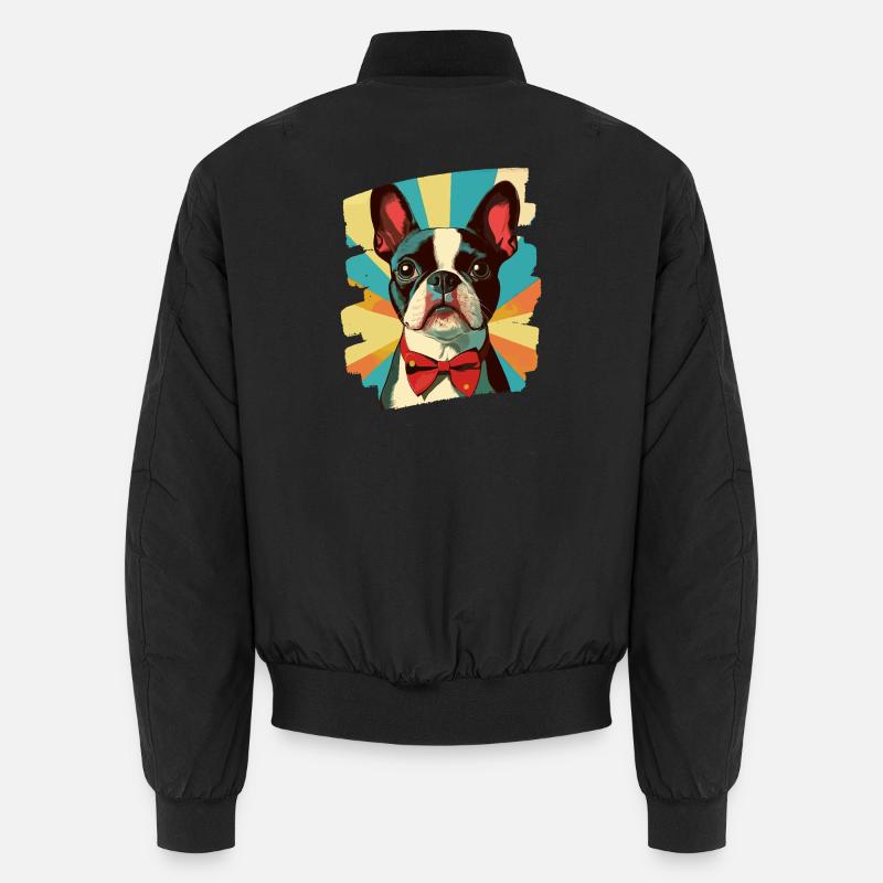 Boston Terrier Bomber unisexe