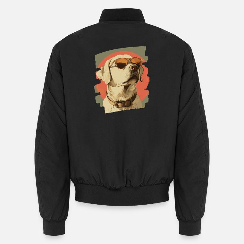 Labrador - Unisex Bomberjacke - Schwarz