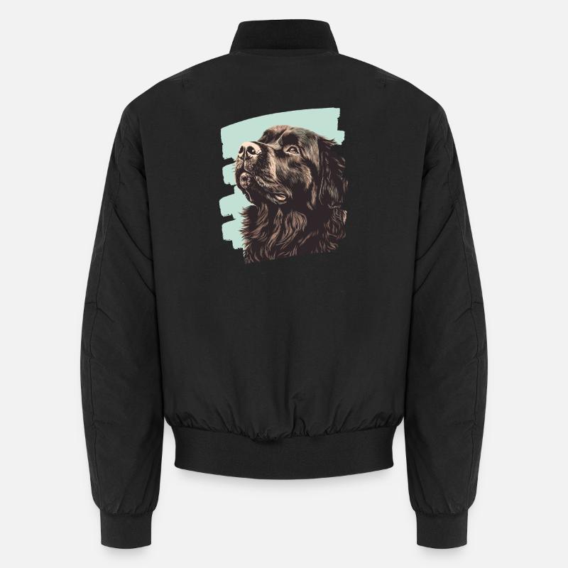 Neufundländer Unisex Bomberjacke
