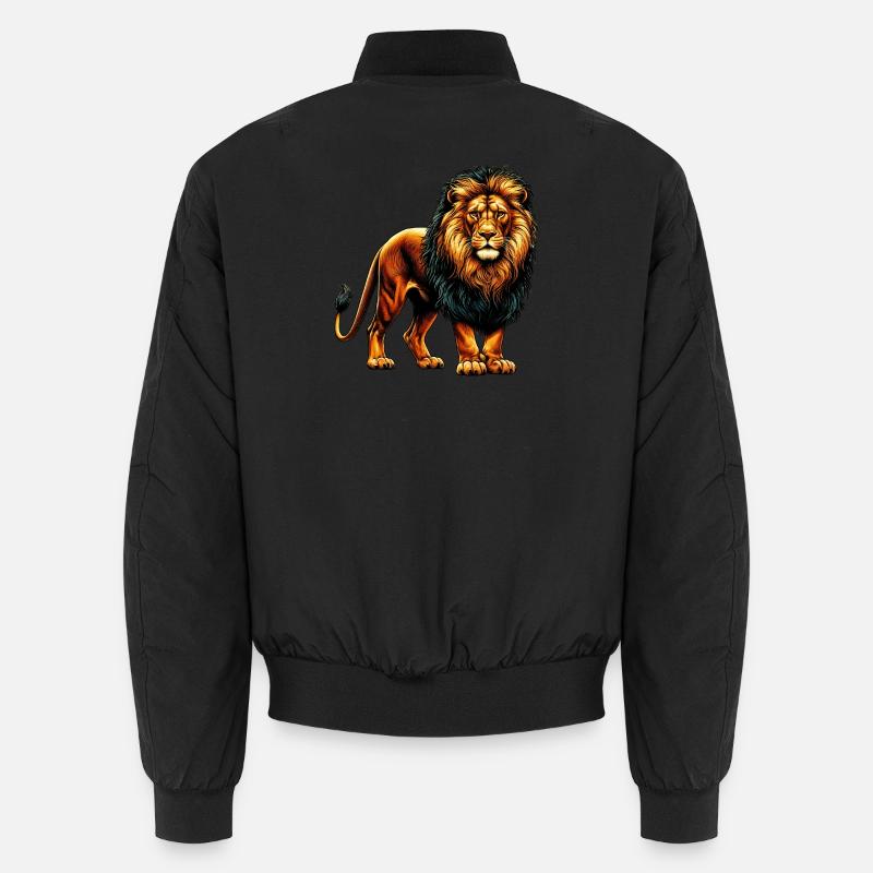 Lion Unisex Bomber Jacket