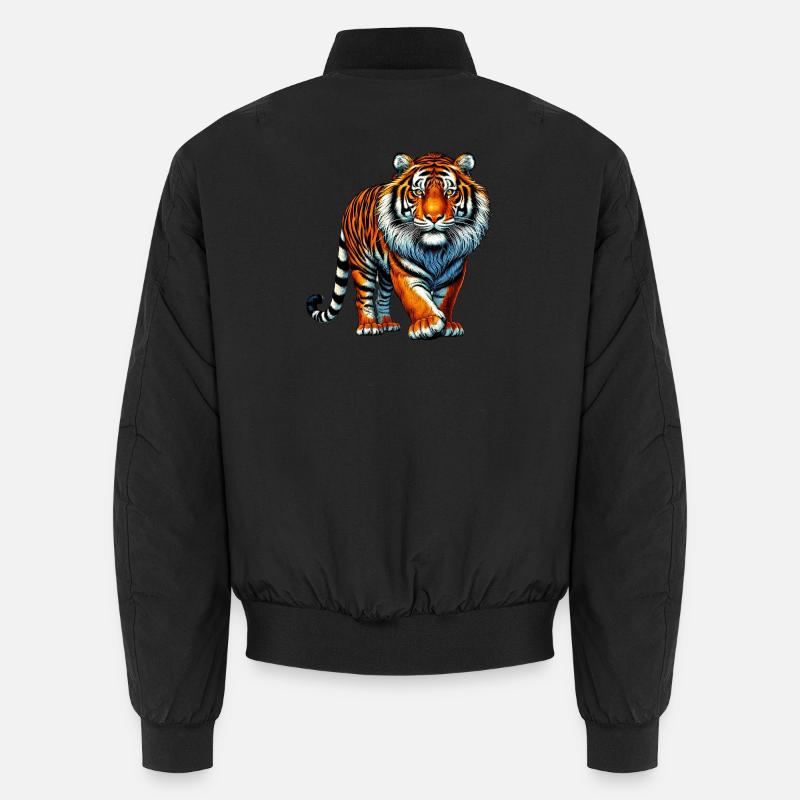 Tiger Unisex Bomberjacke