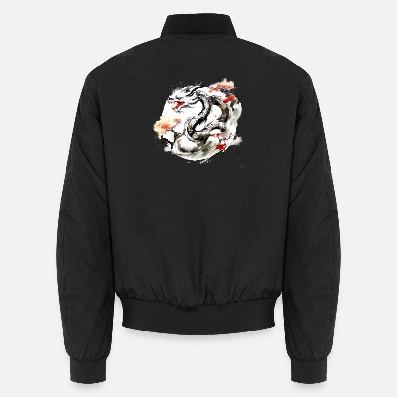Signe du zodiaque chinois Dragon Bomber unisexe