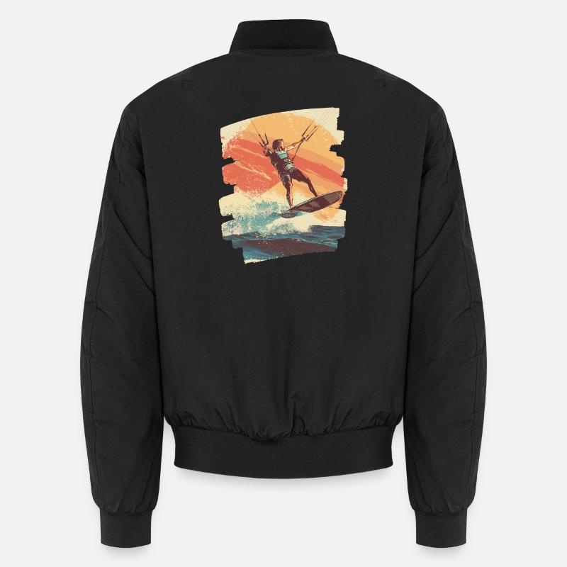 Kitesurfers Unisex Bomber Jacket