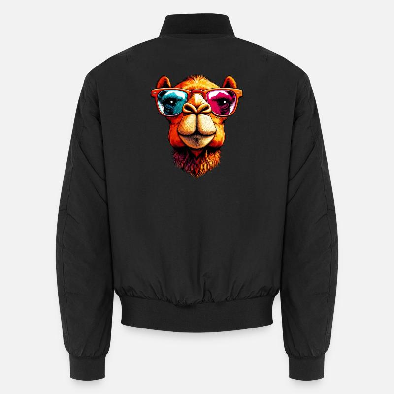 Kamel - Unisex Bomberjacke - Schwarz