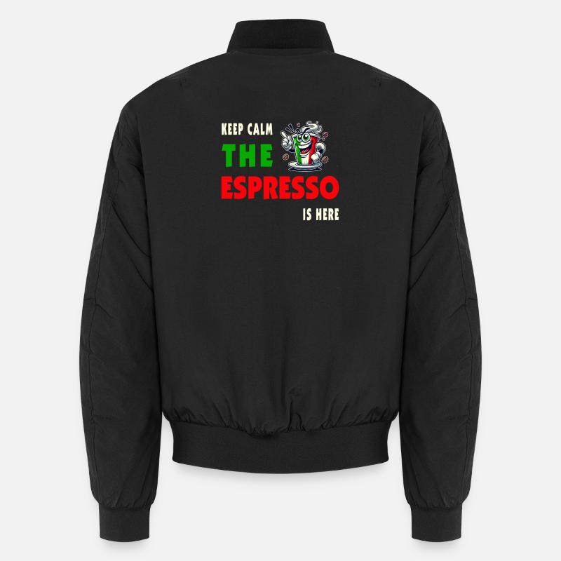 Espresso Italy / Coffee Design Unisex Bomber Jacket