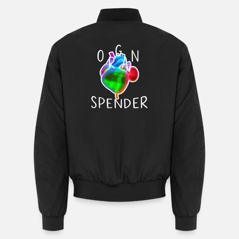 Organ Donor Unisex Bomber Jacket