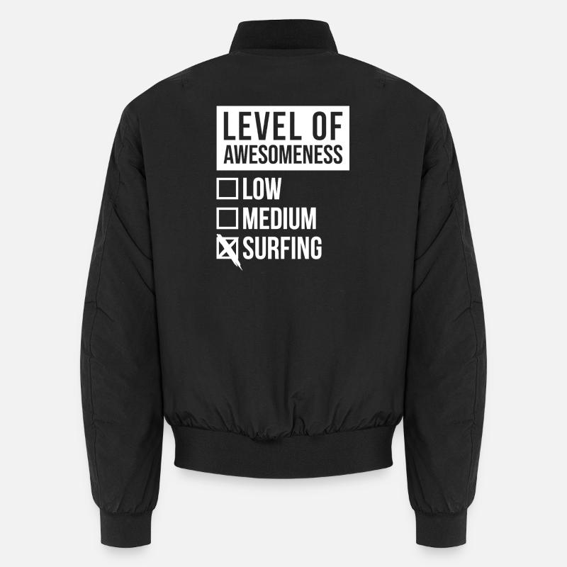 Surfen Unisex Bomberjacke