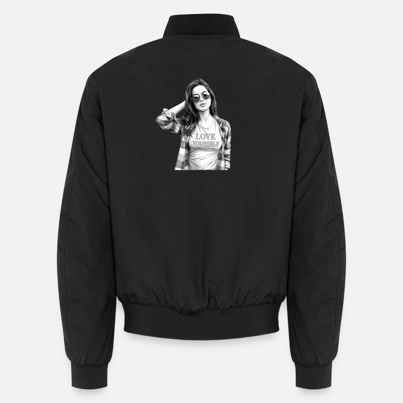 Aime toi toi-même Bomber unisexe
