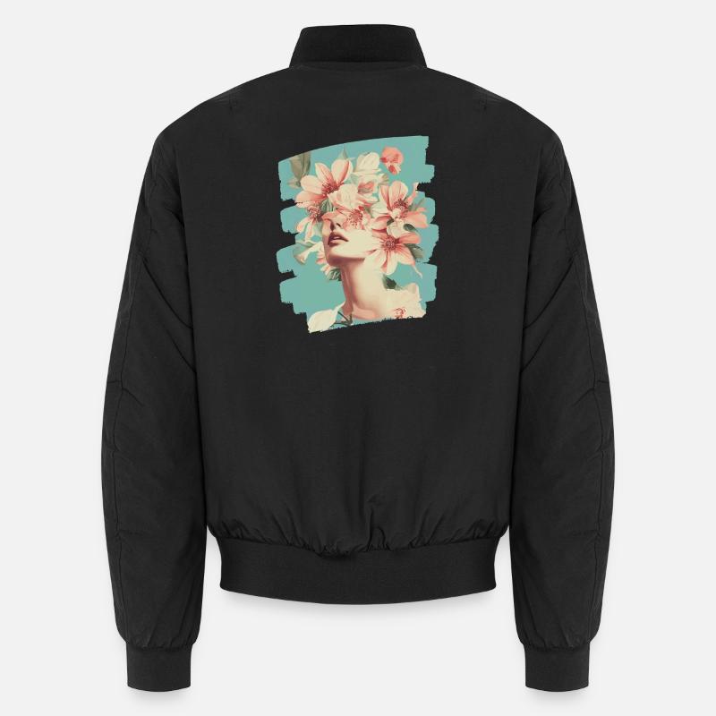 Spring Spring Beginning Flowers Unisex Bomber Jacket