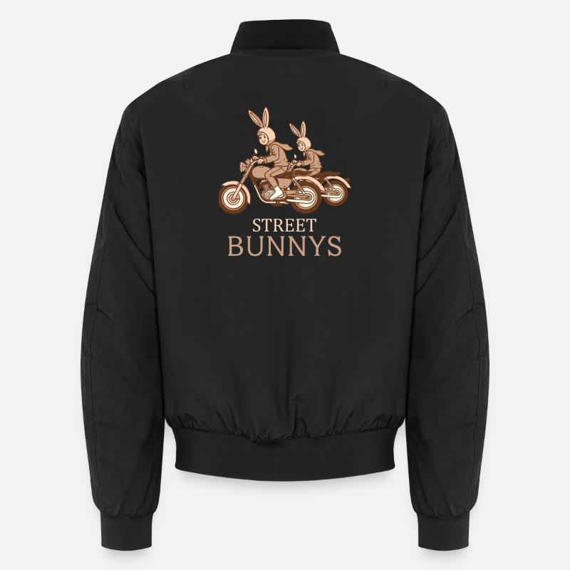 Lapins motards Bomber unisexe
