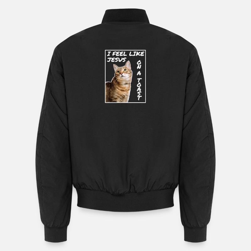 Jésus Chat Bomber unisexe