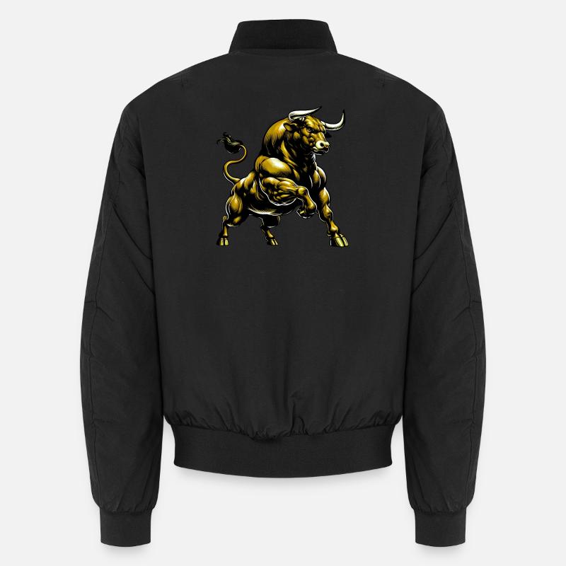 Stier Unisex Bomberjacke