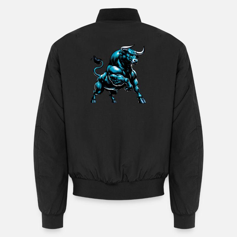 Stier Unisex Bomberjacke