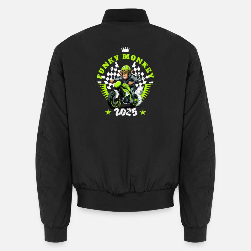Lustiger Affe Unisex Bomberjacke