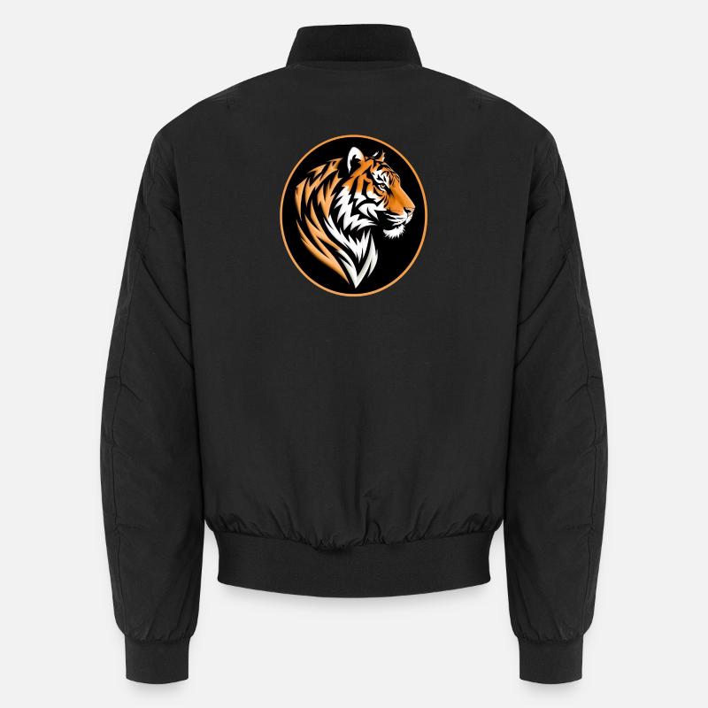 Tiger Portrait Unisex Bomberjacke
