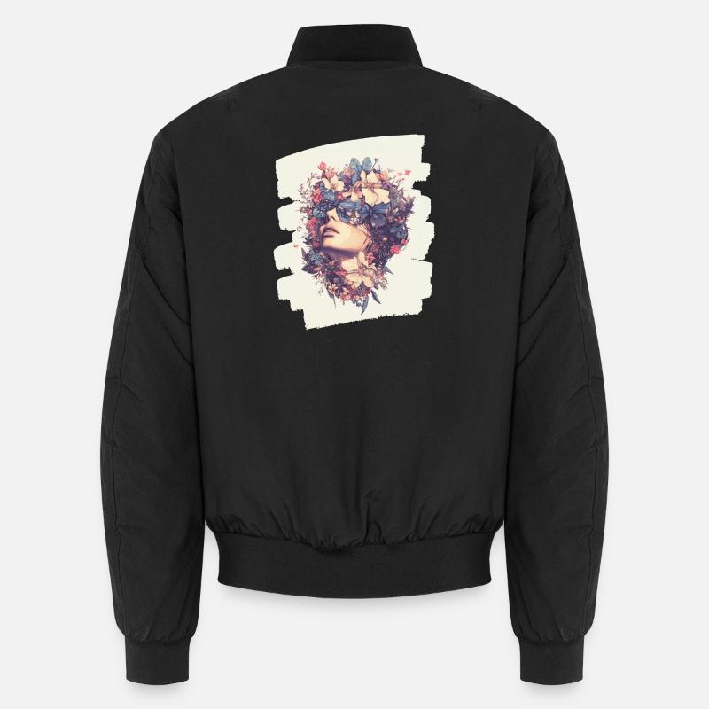Spring Spring Beginning Flowers Unisex Bomber Jacket