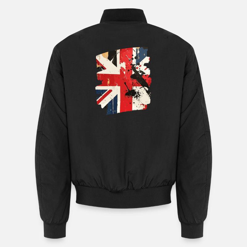 Great Britain Flag England Union Jack Unisex Bomber Jacket