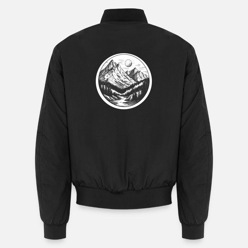 Berge Unisex Bomberjacke