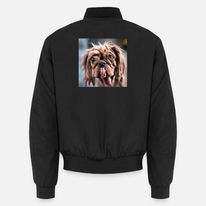Hässlicher Hund Unisex Bomberjacke