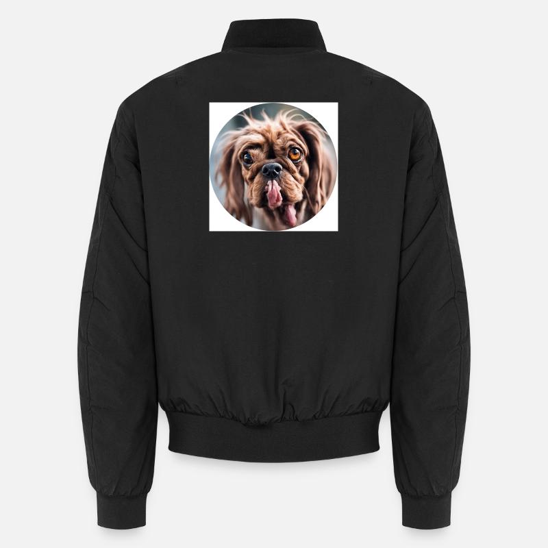 Chien moche à col rond Bomber unisexe