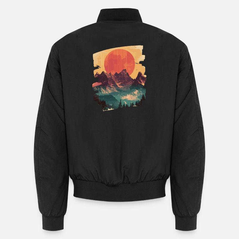 Berge Unisex Bomberjacke